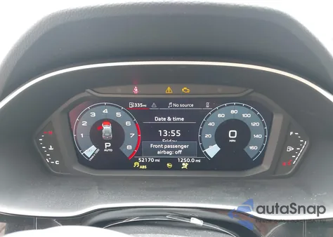 2022 Audi Q3 Premium 40 Tfsi Quattro Tiptronic z USA, uszkodzony, nr VIN WA1AUCF35N1000440